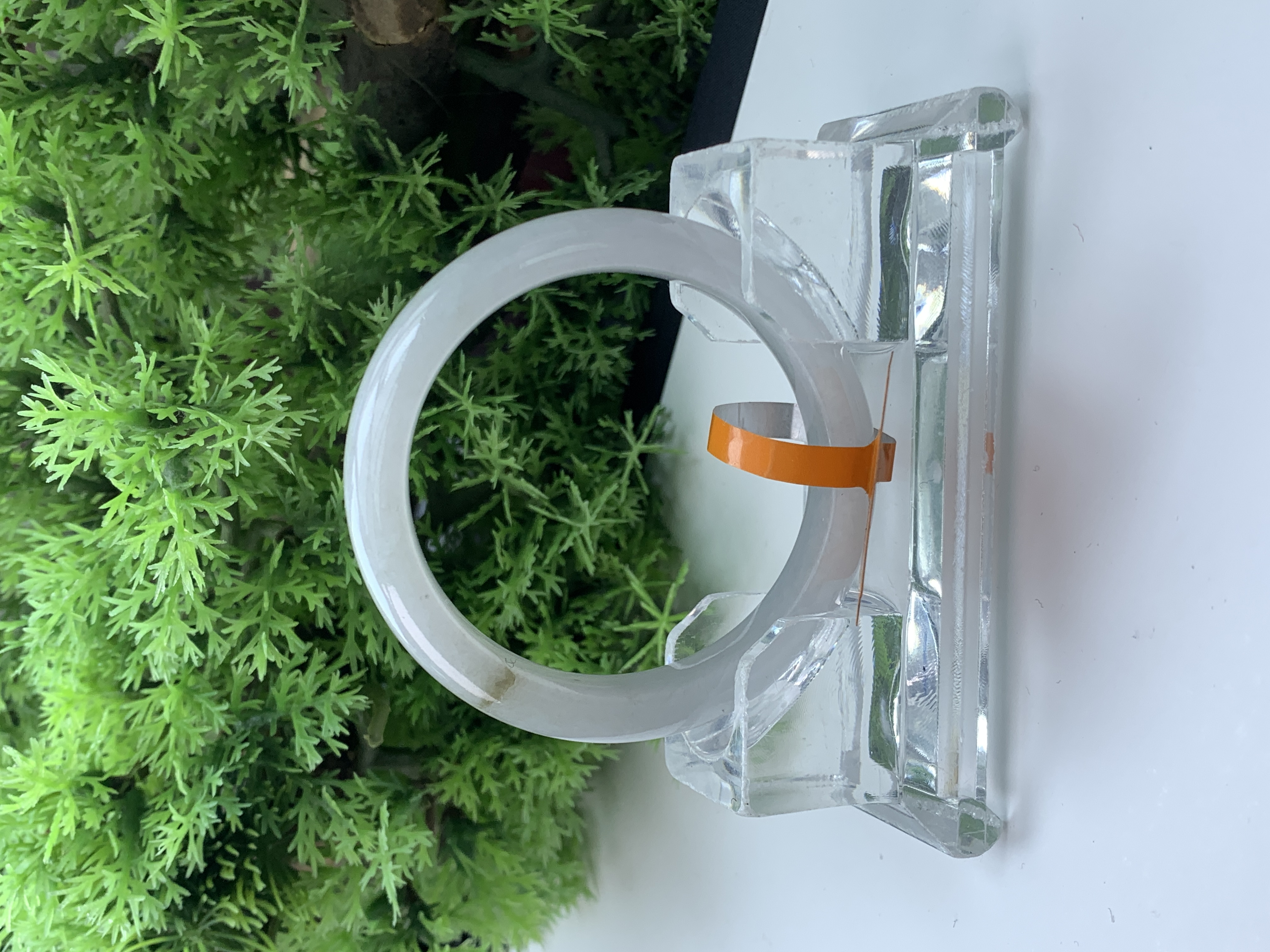 【刘思懿】天然缅甸A货翡翠手镯-H-4