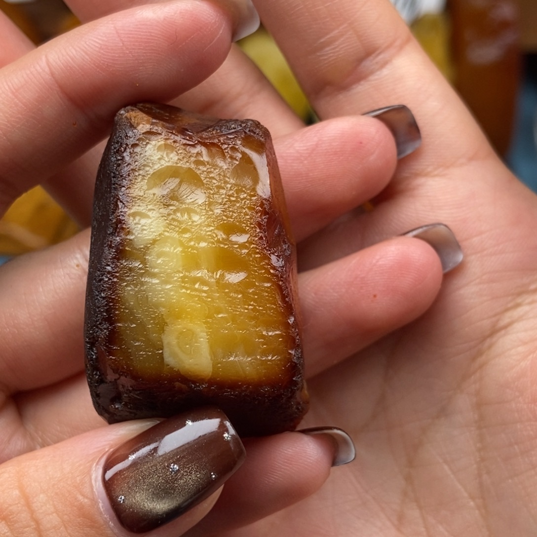 定制琥珀未镶嵌蜜蜡原石定制