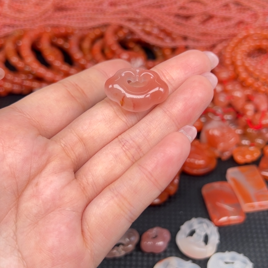 愛***❦南红玛瑙未镶嵌吊坠(不含链)