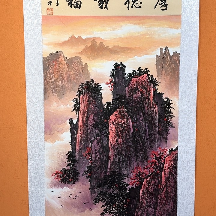 国画书法作品多次参加