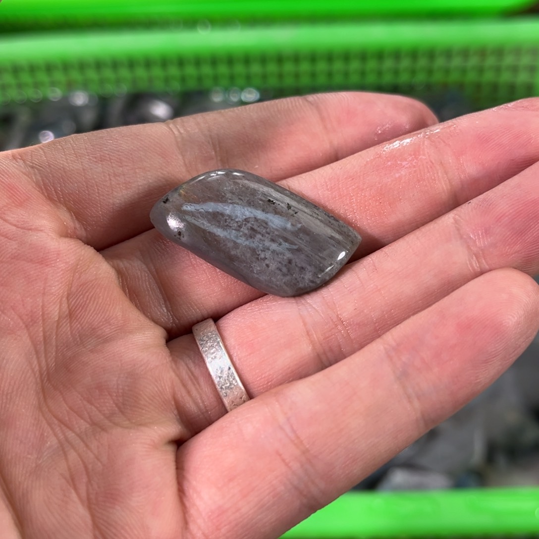 拉长石吊坠未镶嵌·*·