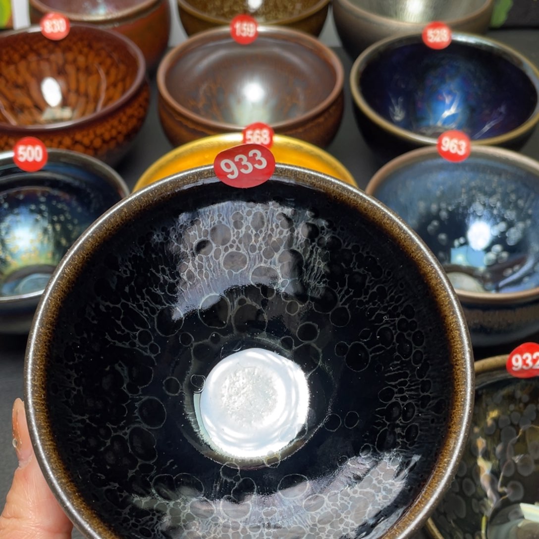 茶盏鲨**安933 建窑建盏茶盏