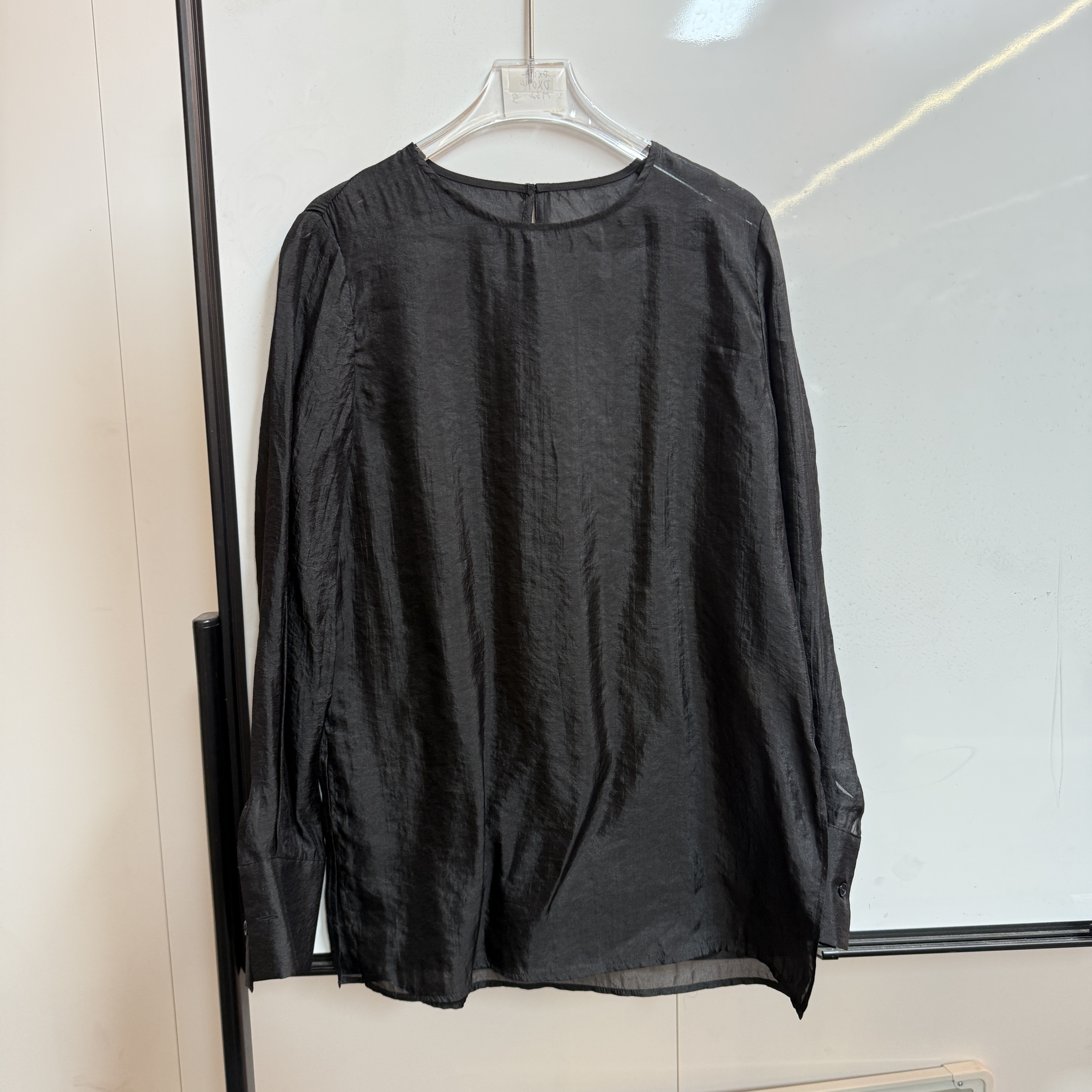 100天丝长袖衬衣E91