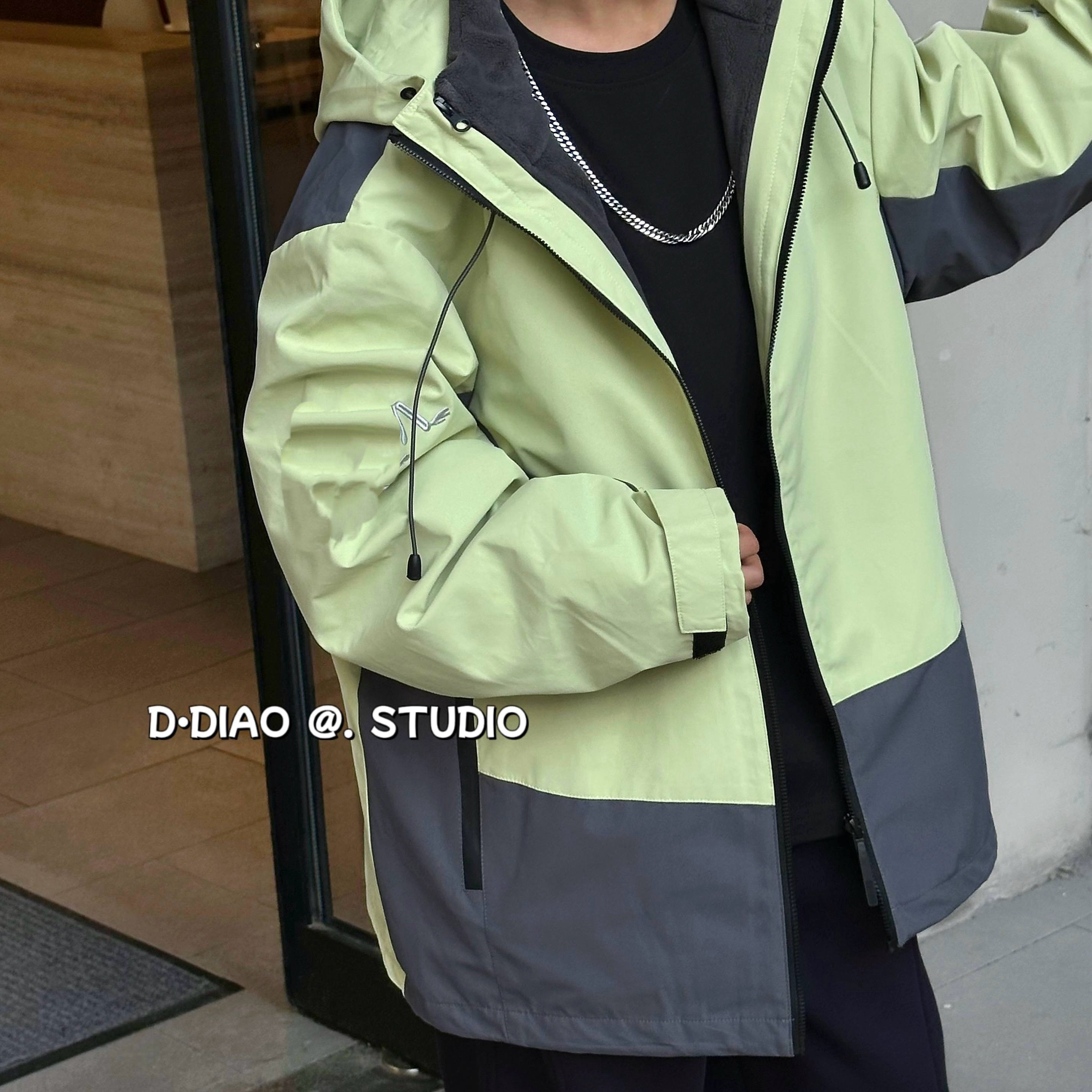 预售款8726儿童三合一冲锋衣棉服