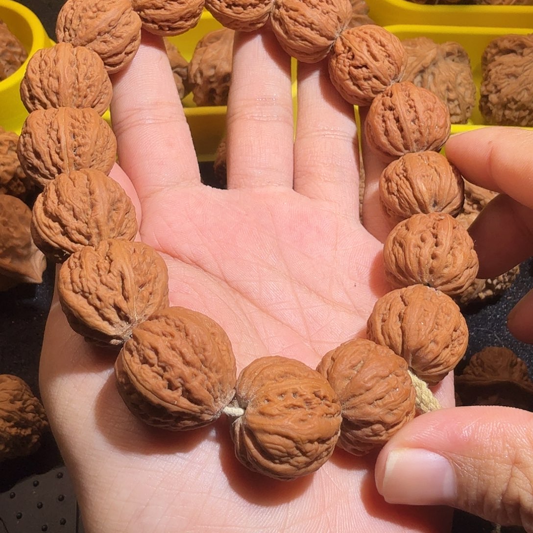 文玩核桃吊坠粗筋手持
