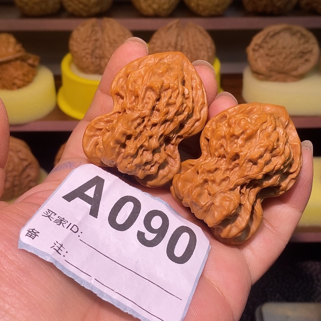 文玩核桃把件36官帽葫芦