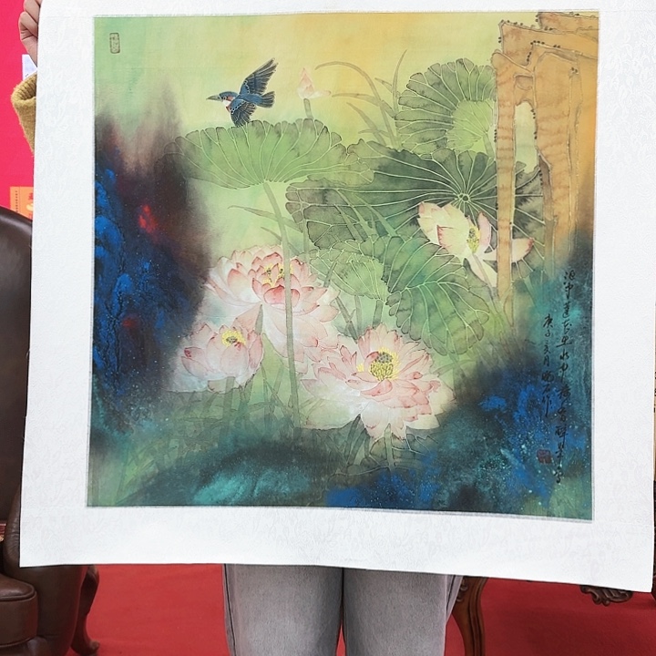 国画书法作品多次参加