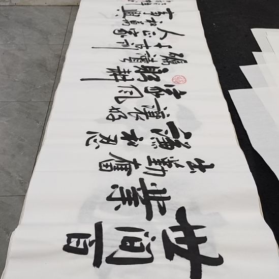 翰墨白武坤老师作品一副