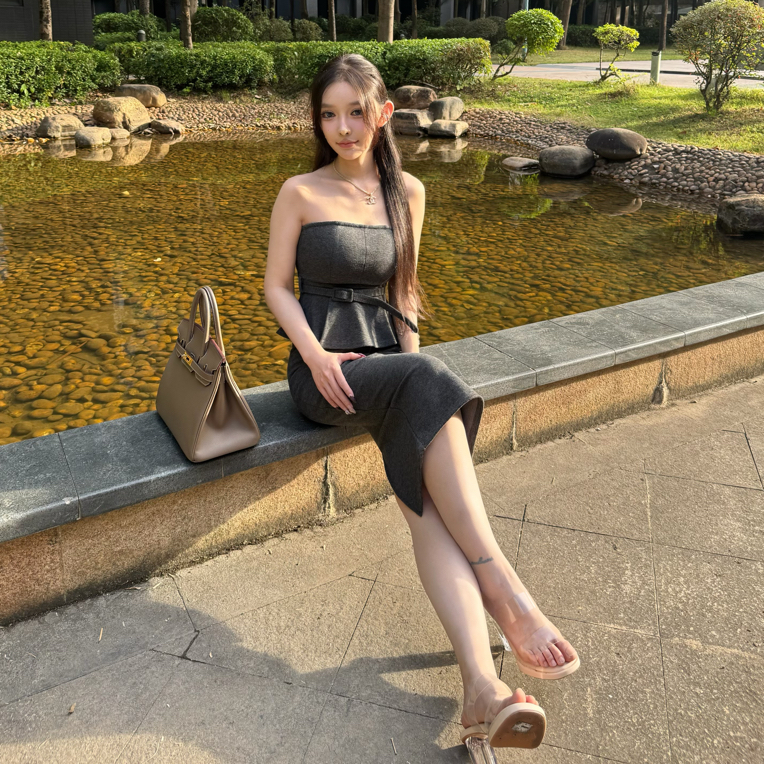 纯欲辣妹上衣 气质修身夏日款碎花外穿小众显瘦时尚巴胺系列