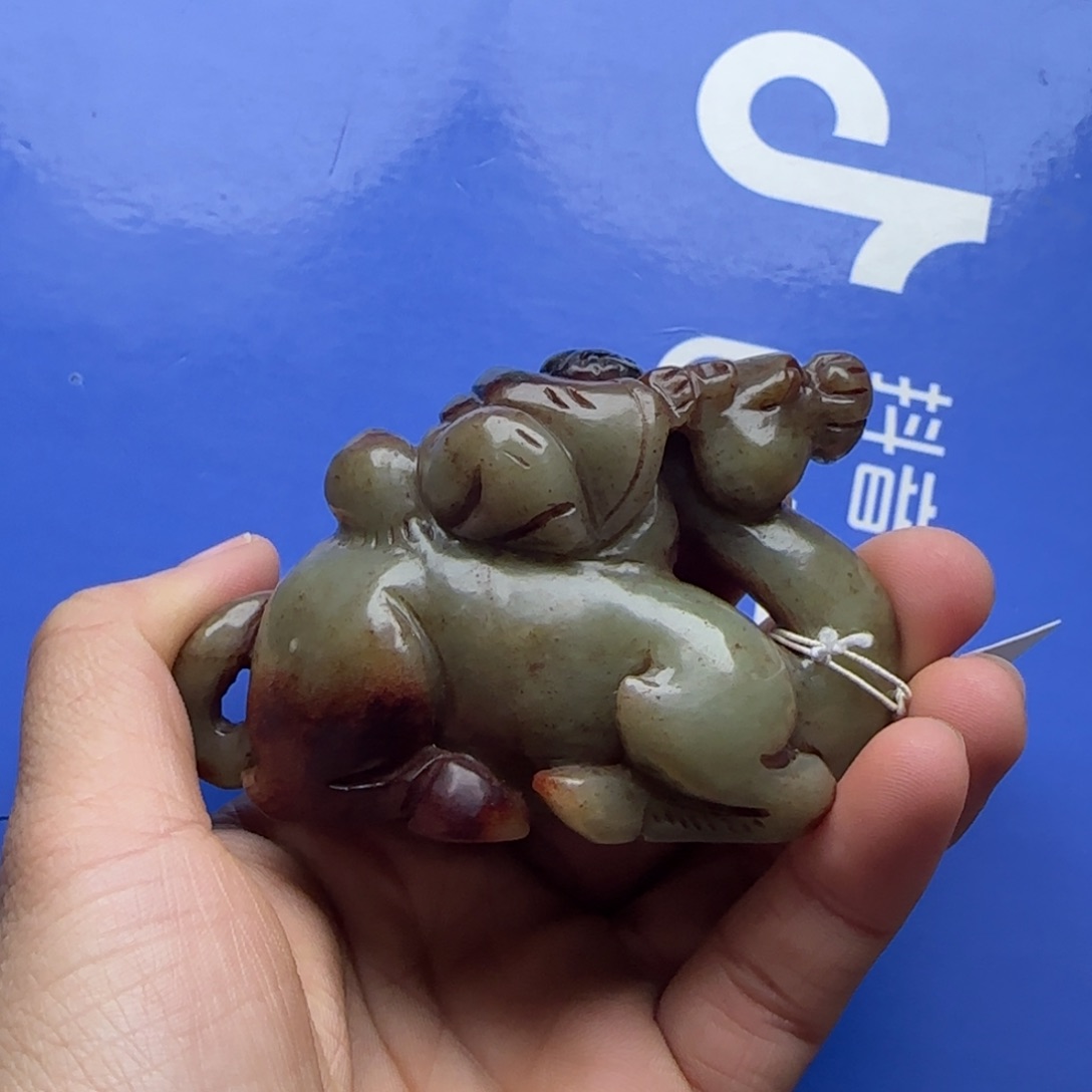 和田玉把件未镶嵌