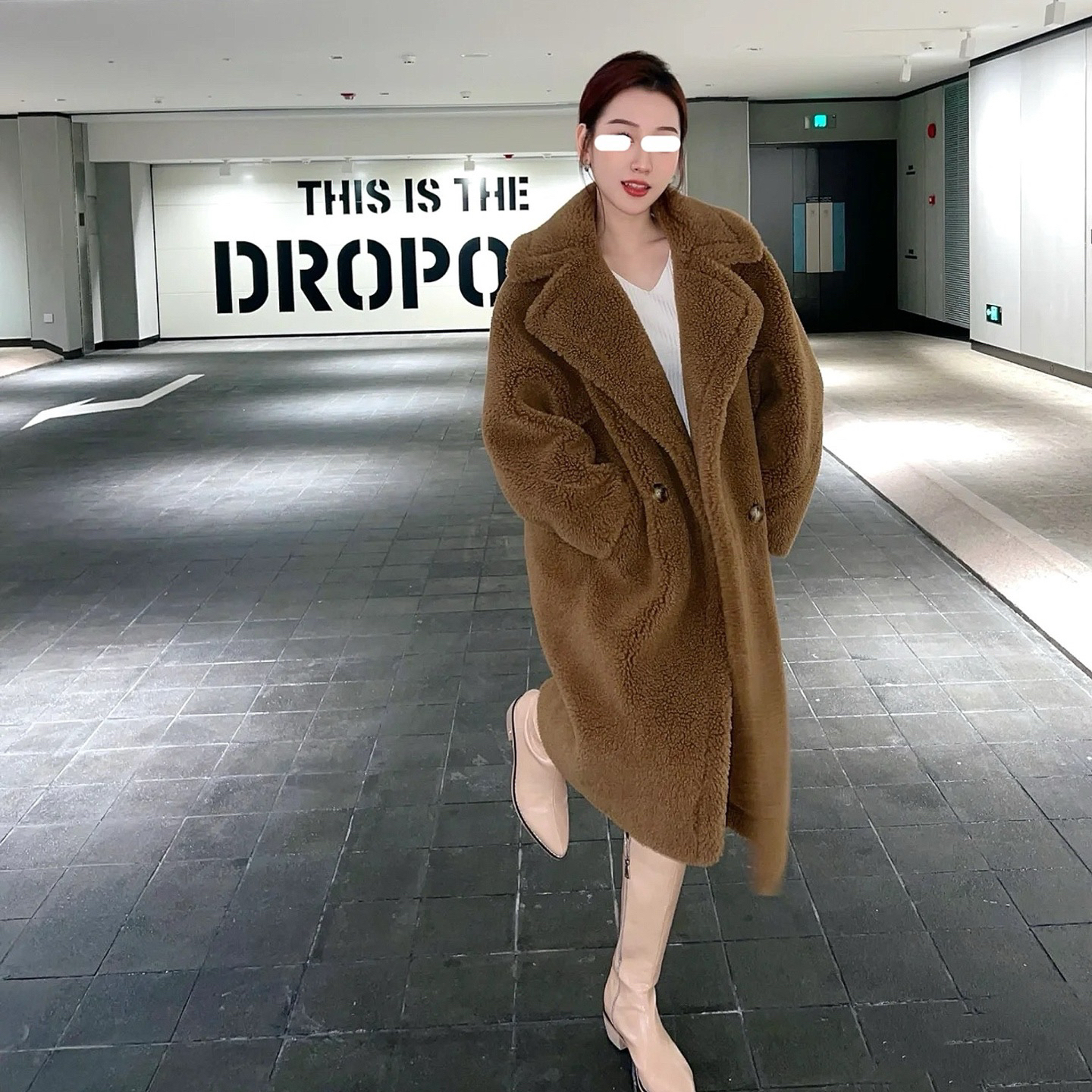 未使用 MaxMara 000912 烟草色羊驼毛长款大衣xs码/原吊牌防尘袋