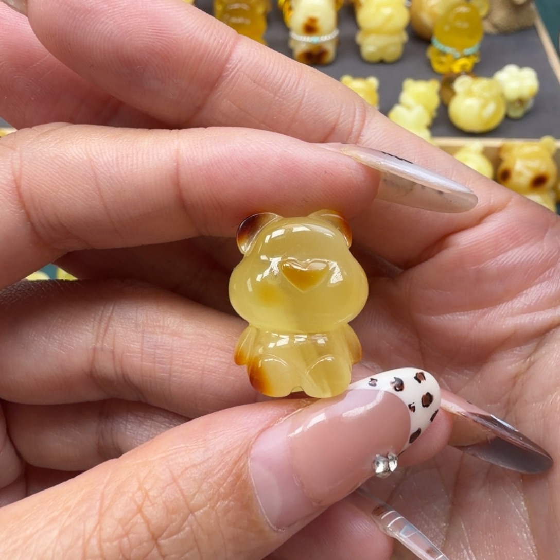 琥珀未镶嵌裸石蜜蜡