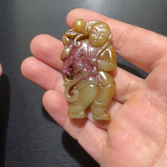 和田玉挂件未镶嵌抖****7