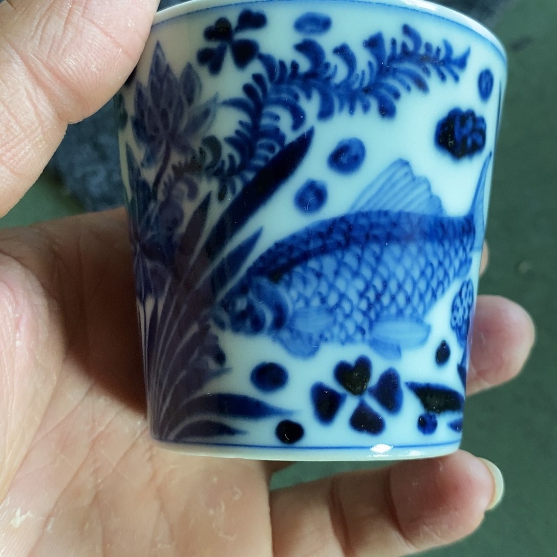杯景德镇高温还原陶瓷