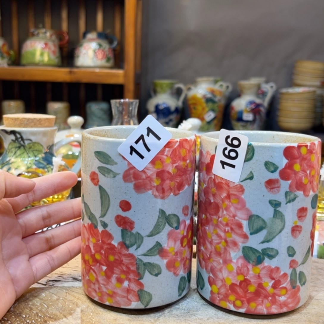 摆件梧****秋景德镇手工制作
