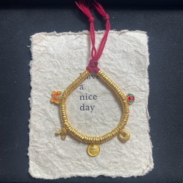 金城皇足金卡五盘缠10.95克