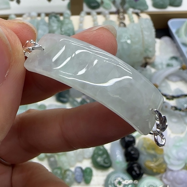 翡翠未镶嵌手链手牌