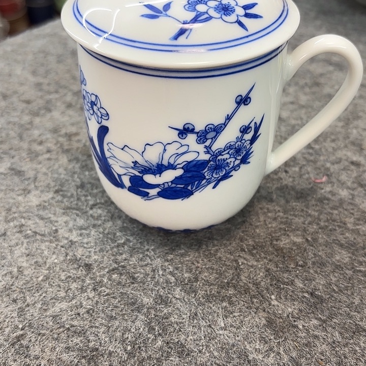 旺***旺陶摆件景德镇陶瓷艺术茶杯