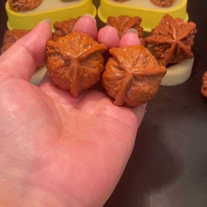 吊坠文玩核桃孟*工艺三棱