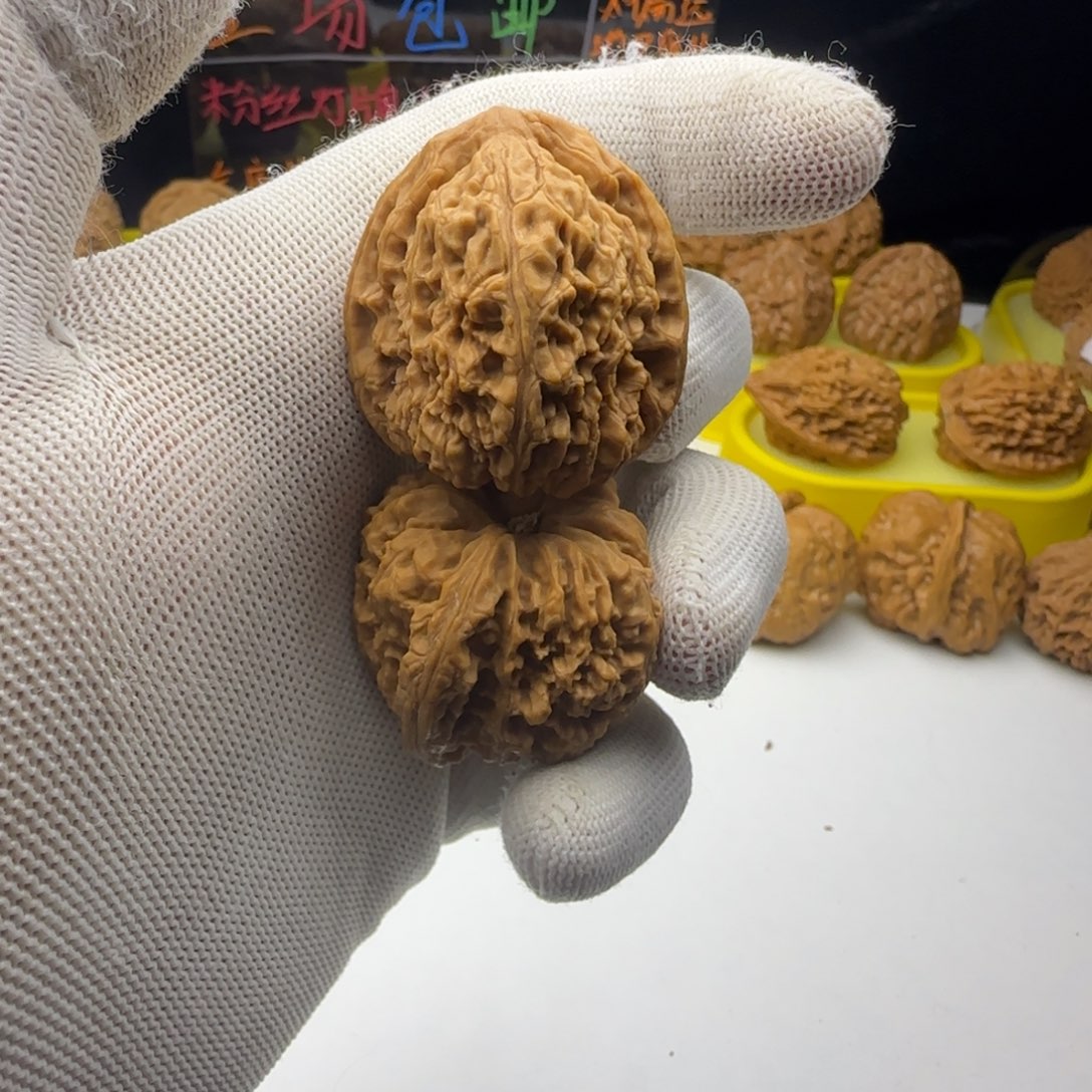 文玩核桃把件35+全品南疆手捻