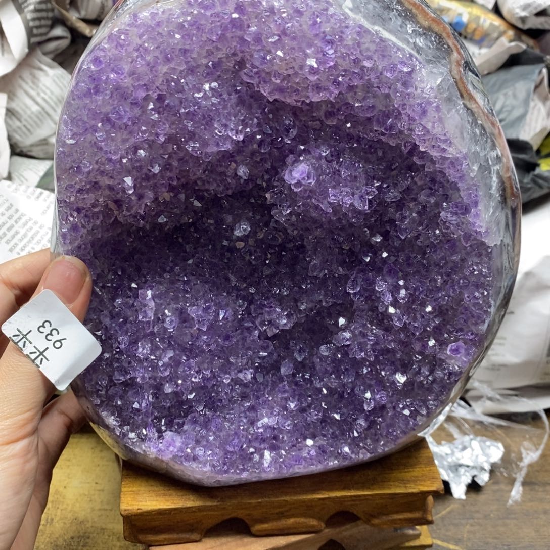 紫晶乌拉圭未镶嵌