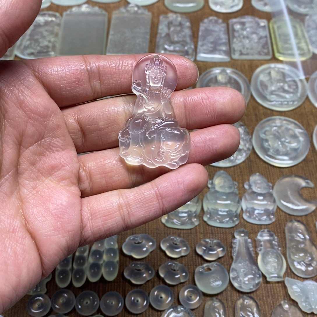 岫玉吊坠(不含链)未镶嵌w*