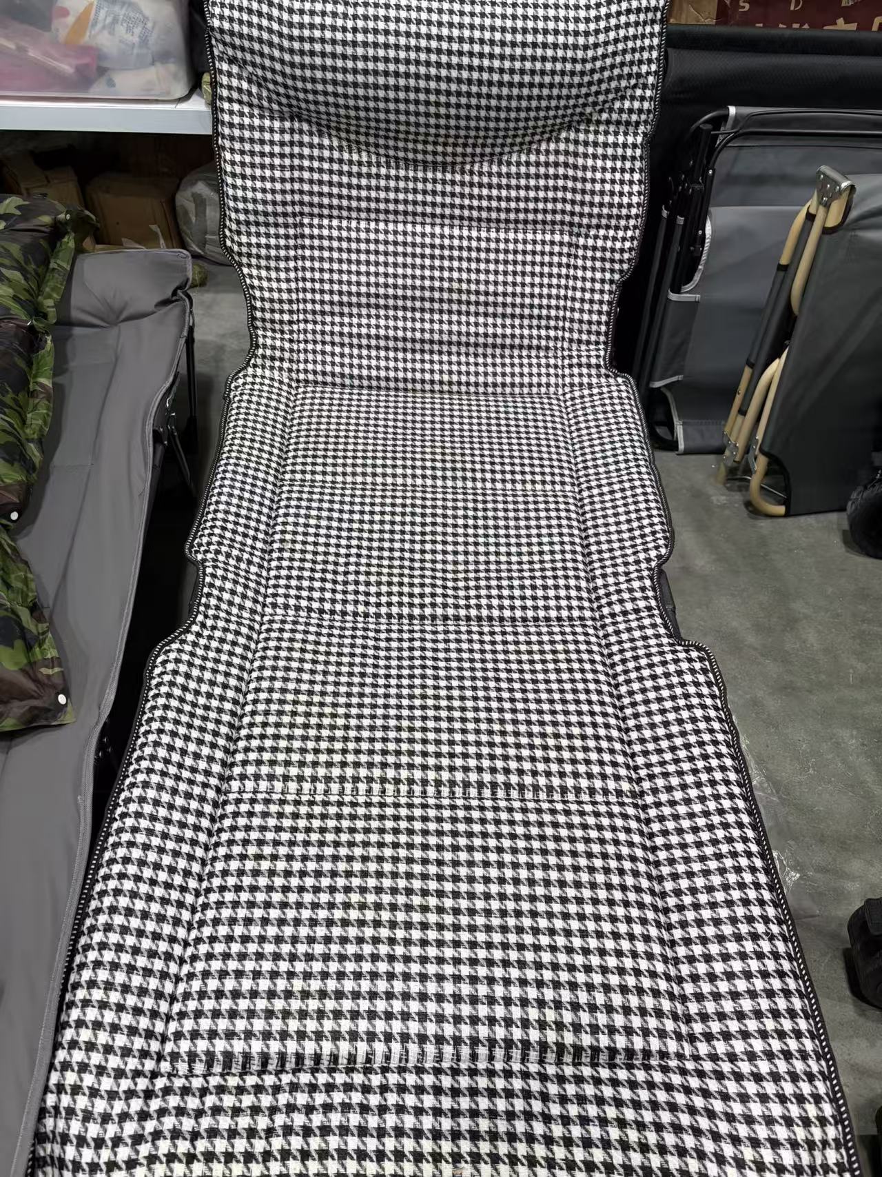 库存尾货，三折床，千鸟格.灰色，爱马仕橙色，加厚，户外家用