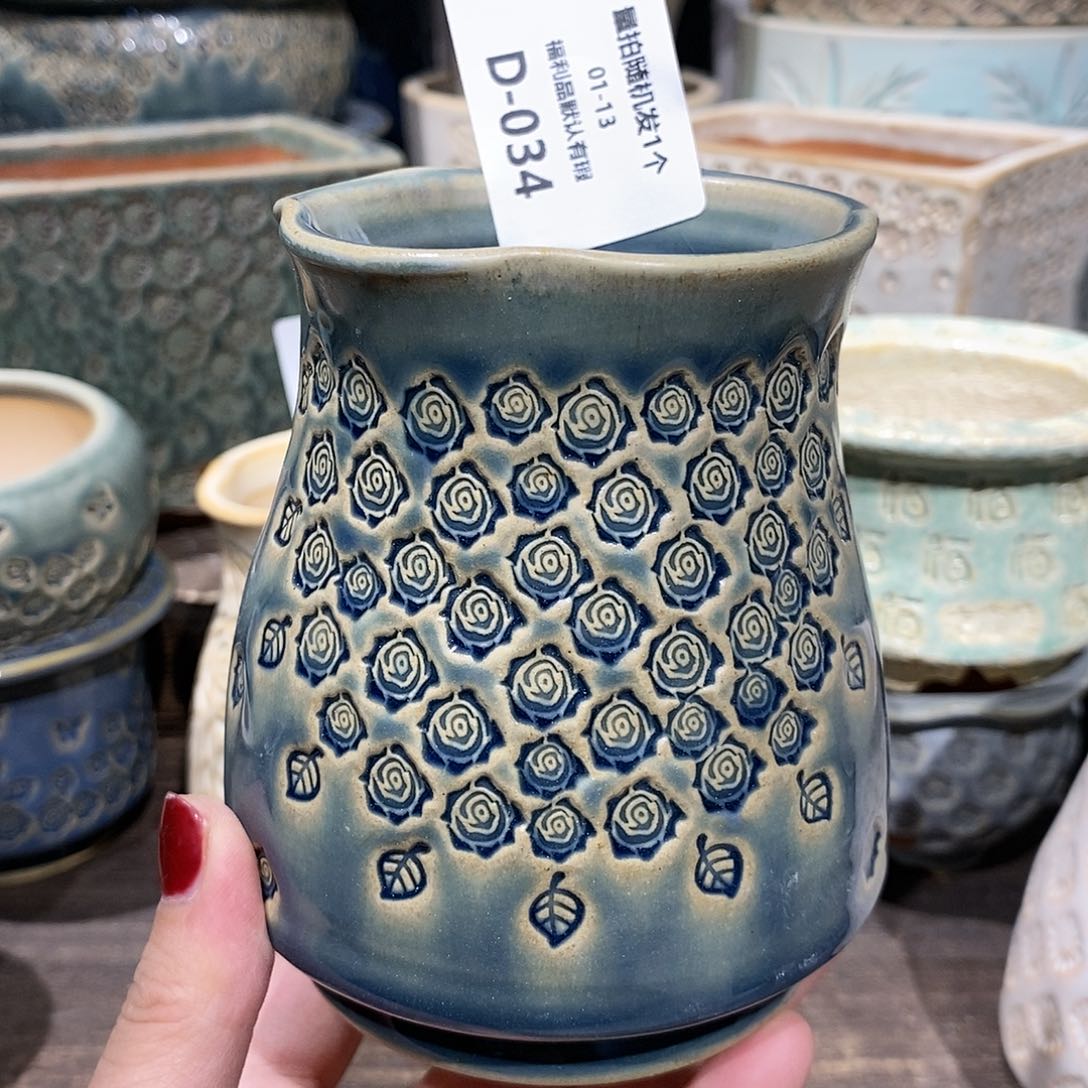 七里烧陶瓷1-13-034口径6