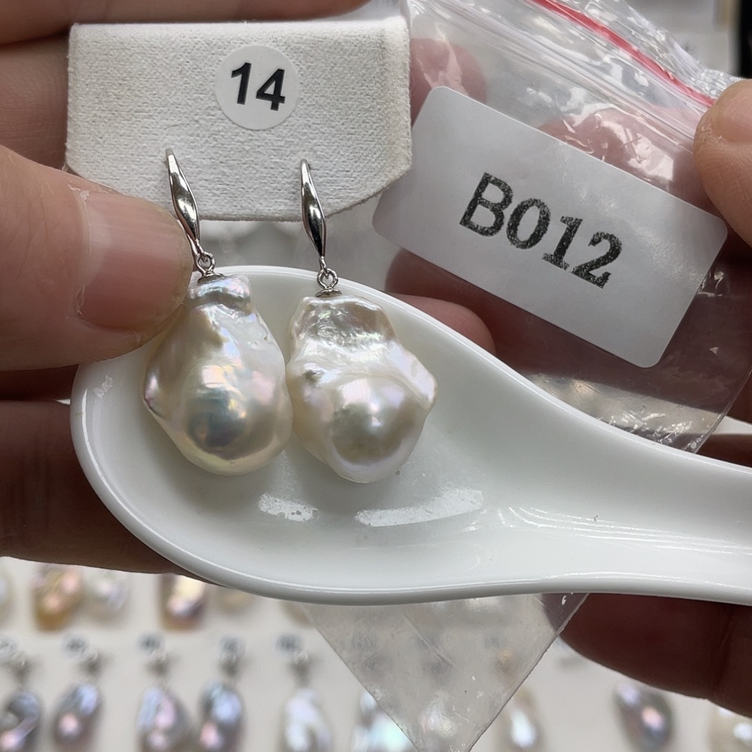 淡水珍珠颈饰银S925镶嵌圆*