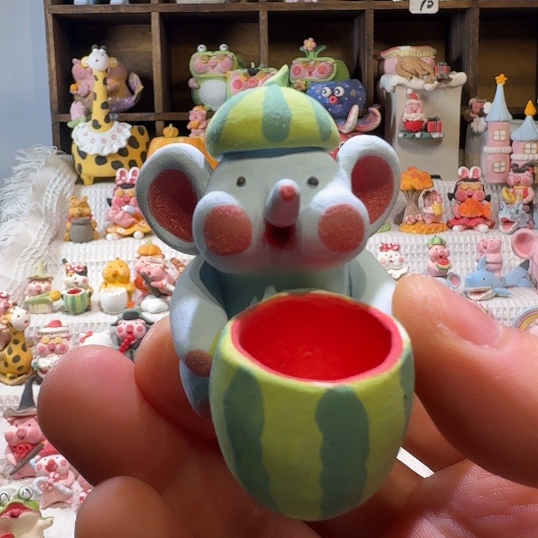 厂家直销手工花盆摆件