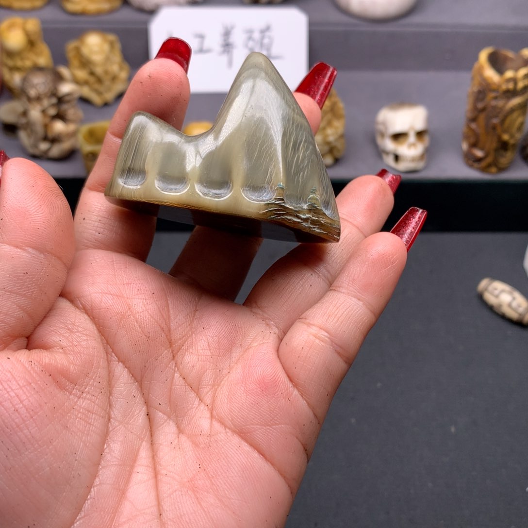 驼骨手串/手链好看牛角