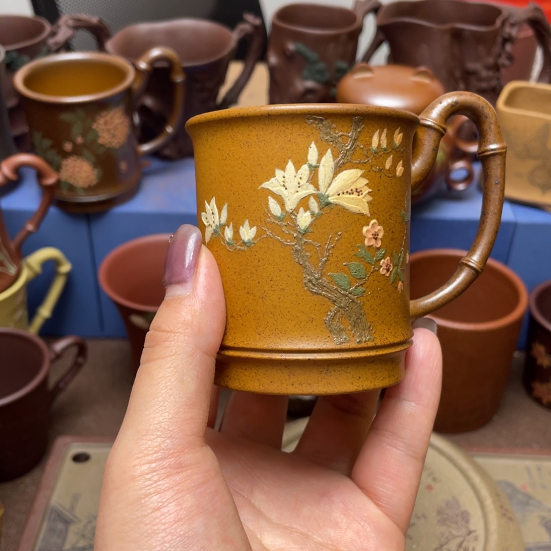 紫砂茶杯紫砂主人杯