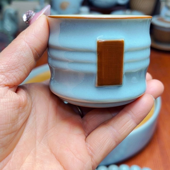 【闪购商品】汝州单壶单杯，天青
