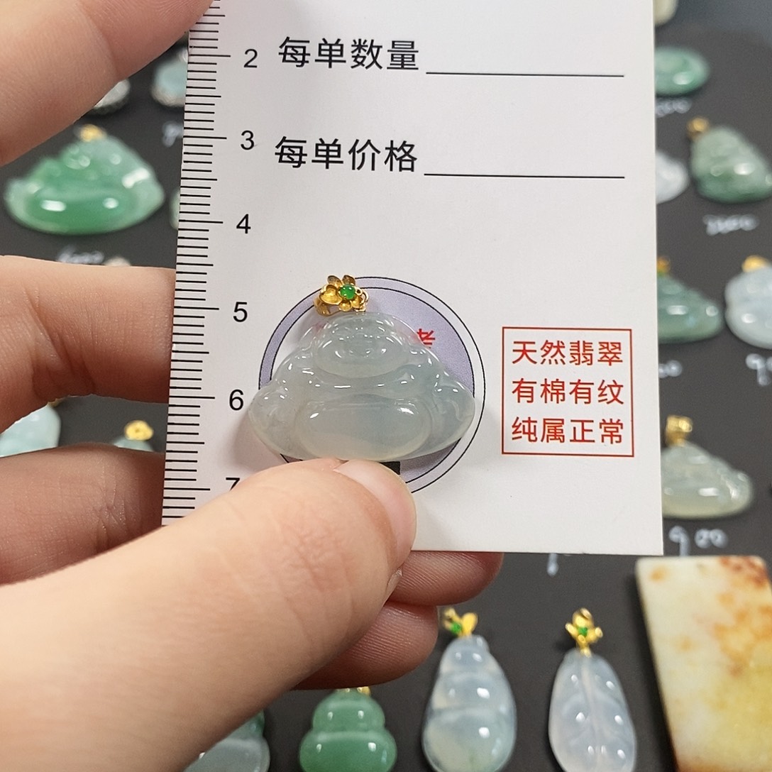 翡翠银S925镶嵌颈饰