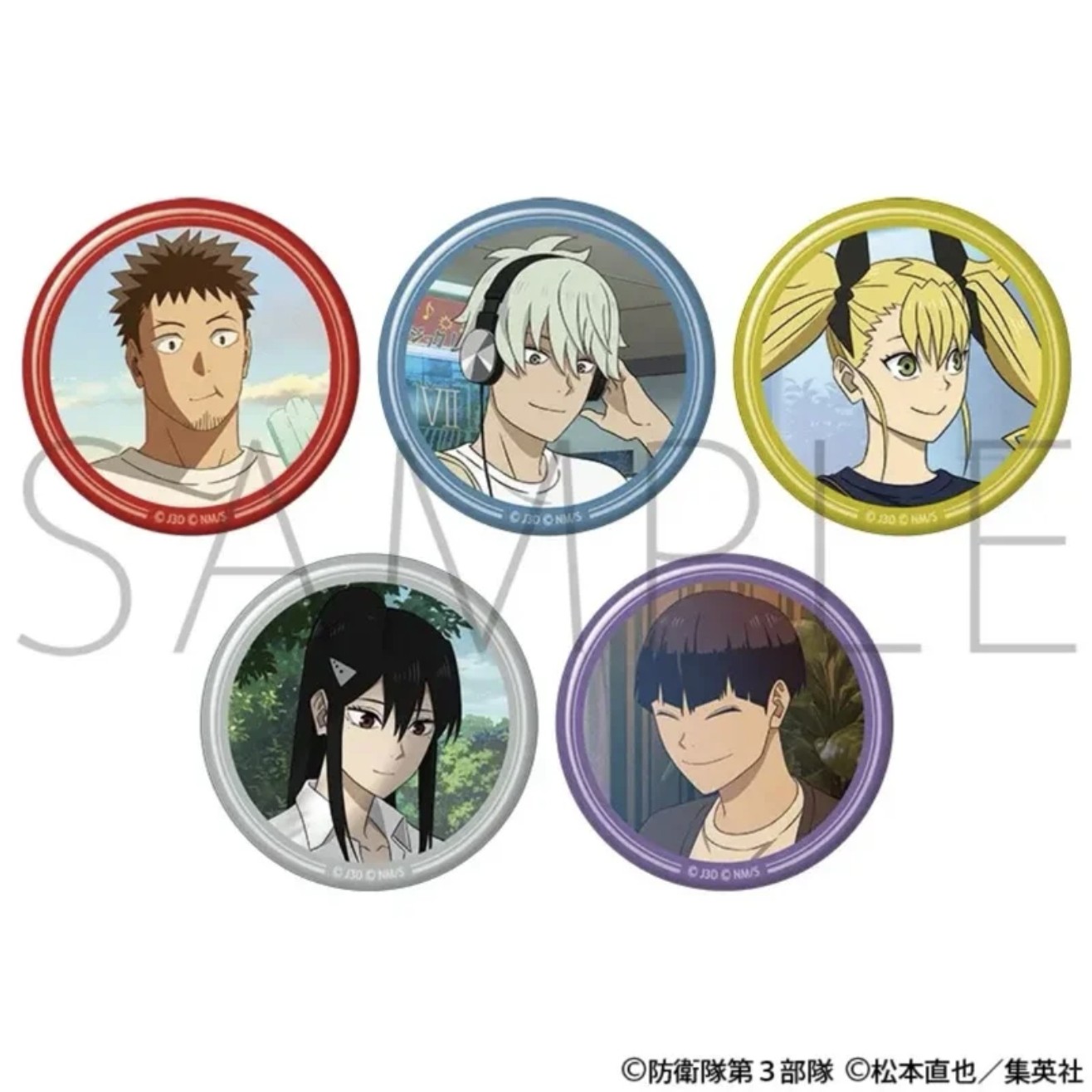 【日谷潮玩】怪兽八号－新款休息日吧唧盲盒日谷