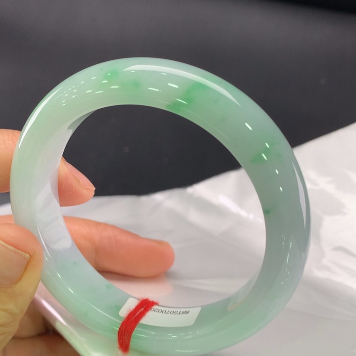 未镶嵌手镯翡翠正圈56