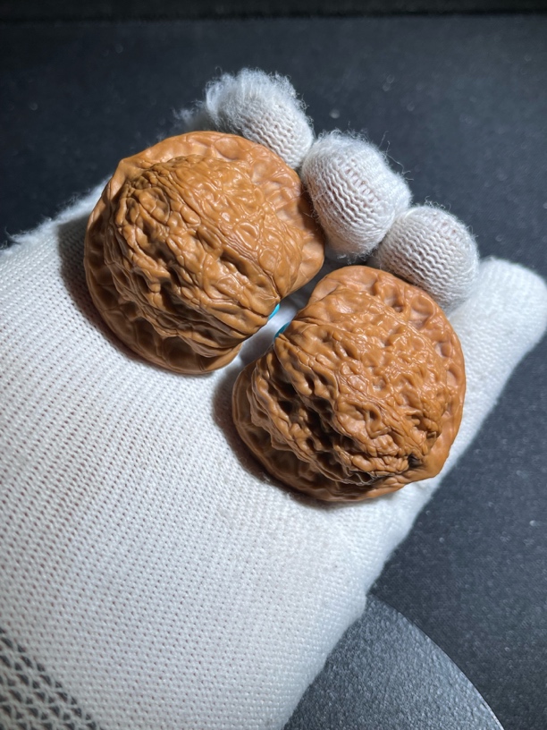 10404全品无修手工手盘公子帽文玩核桃精品 尺寸:边40肚35高36