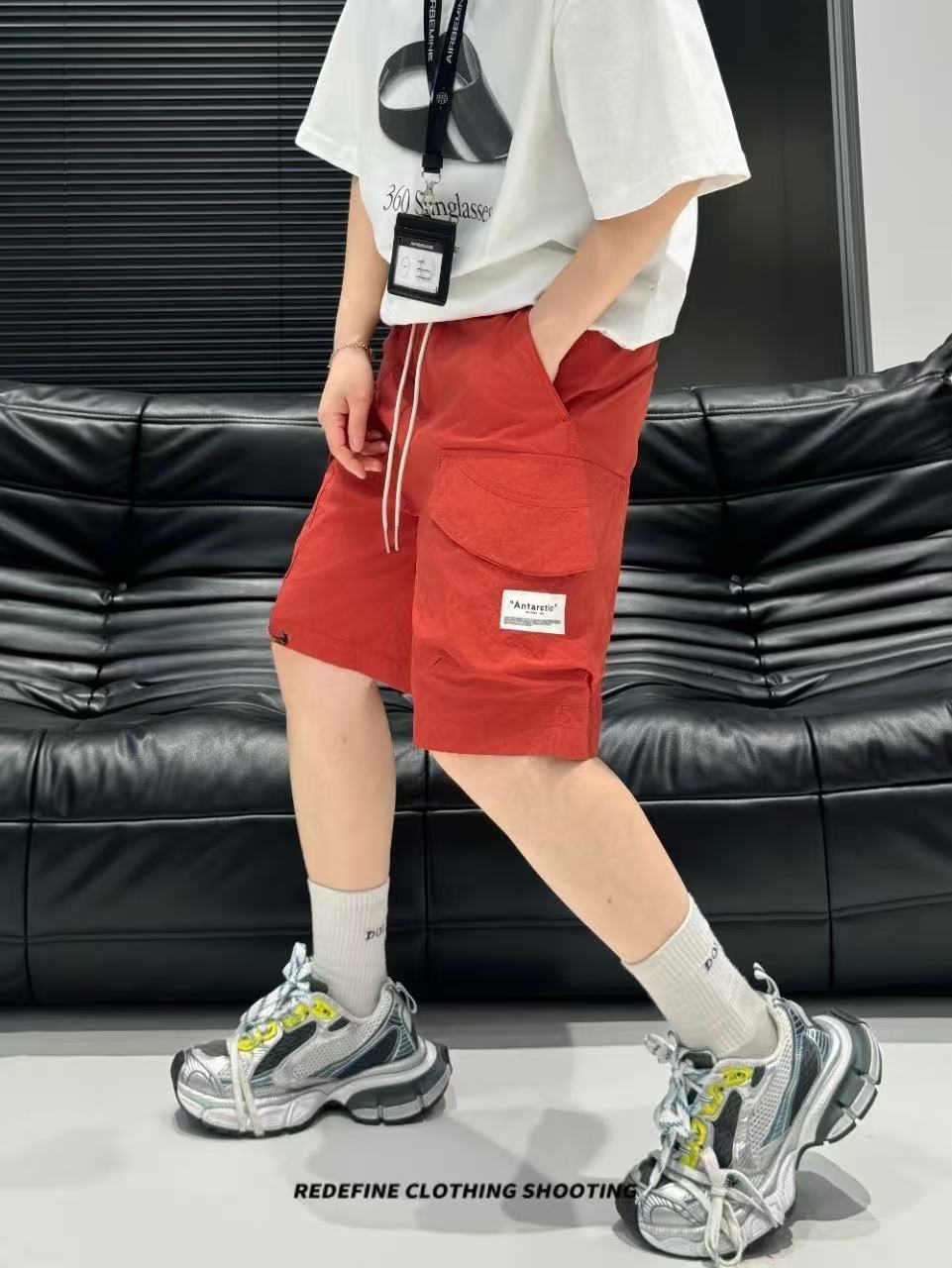 『光头臻选』2025年时尚新款潮流百搭薄款速干简约短裤-8525