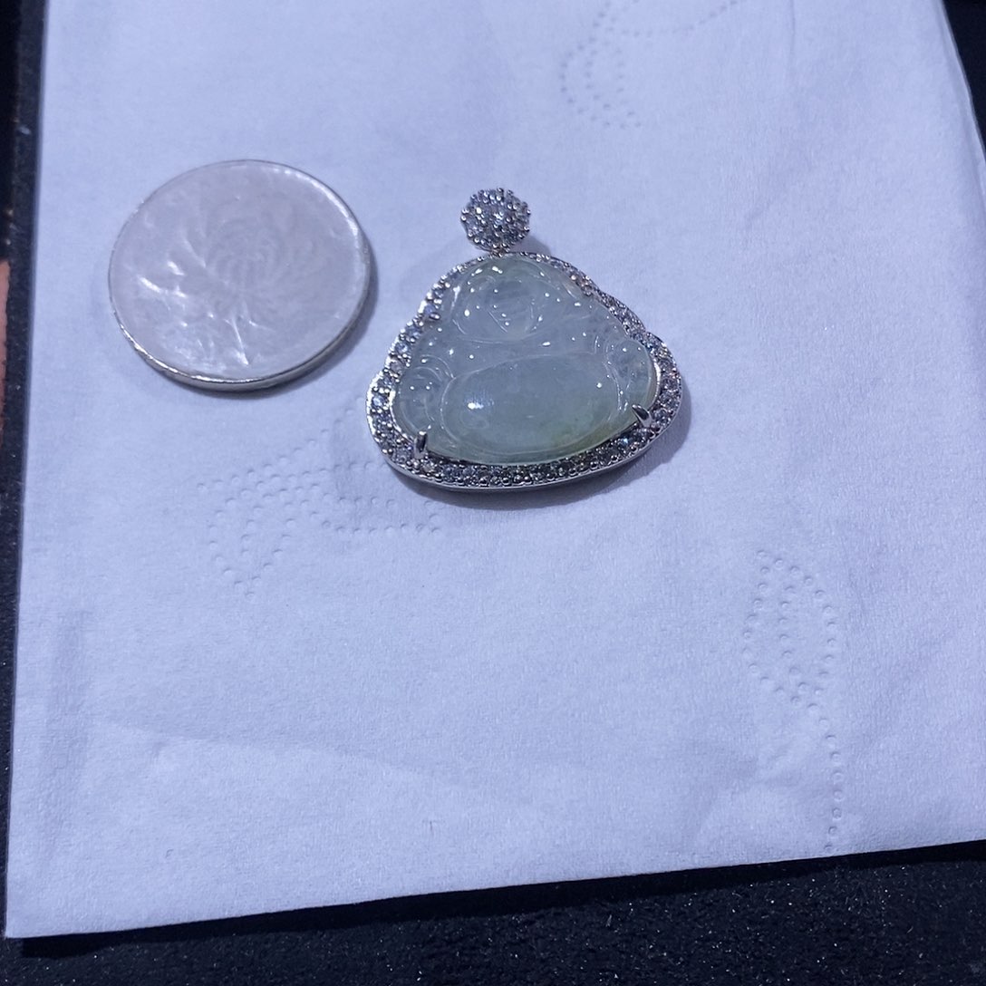 翡翠吊坠(不含链)未镶嵌