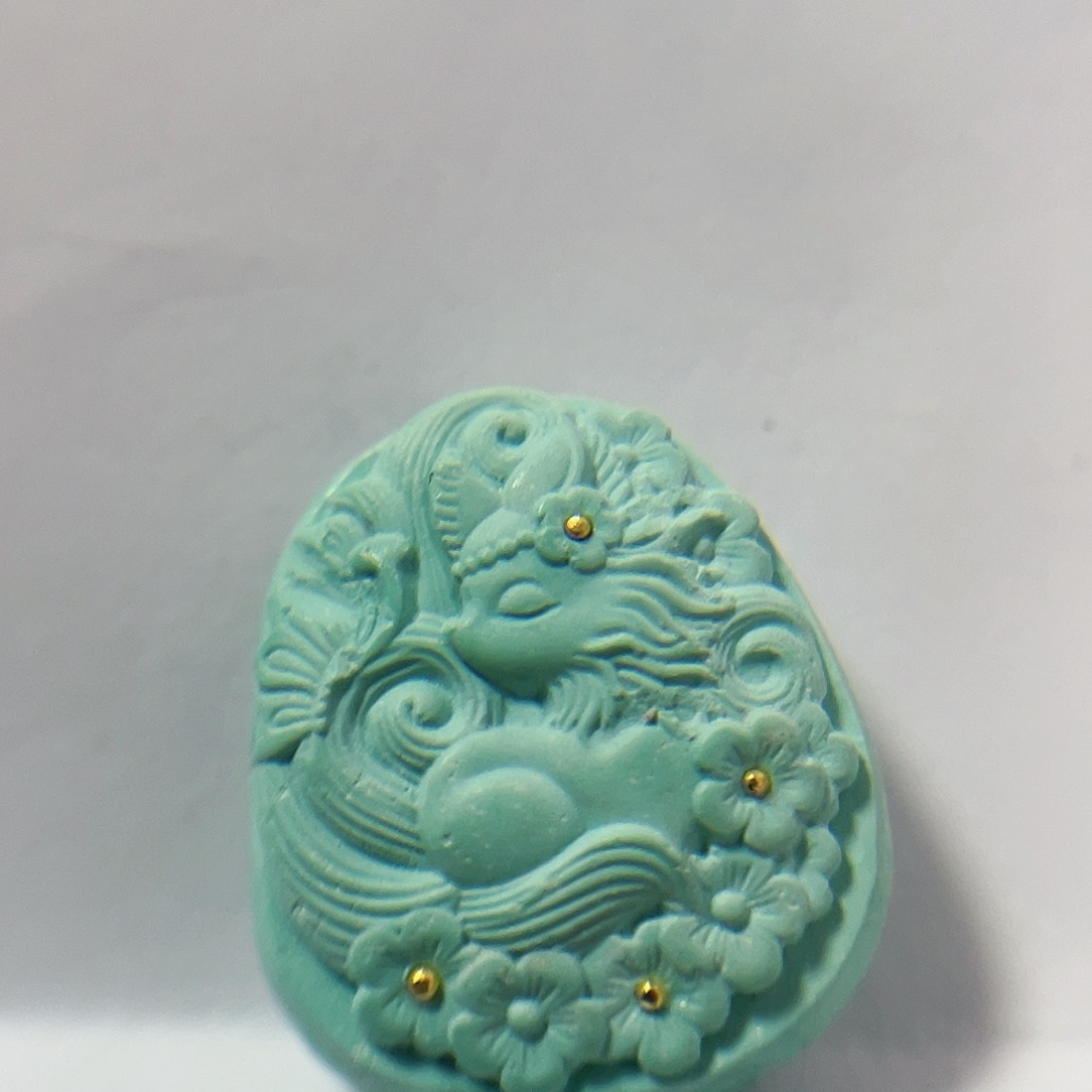 绿松石珠宝奇石未镶嵌