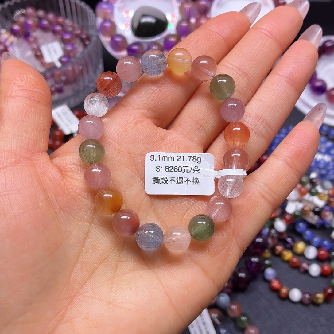 水晶手链未镶嵌手链