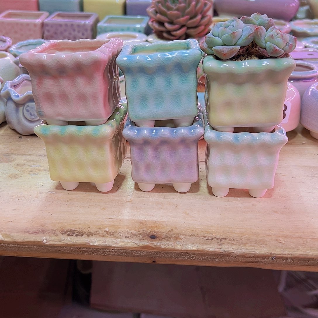 陶瓷花盆当场凑满12包邮