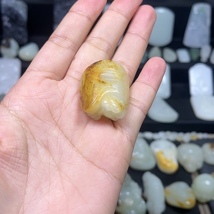 和田玉吊坠(不含链)未镶嵌