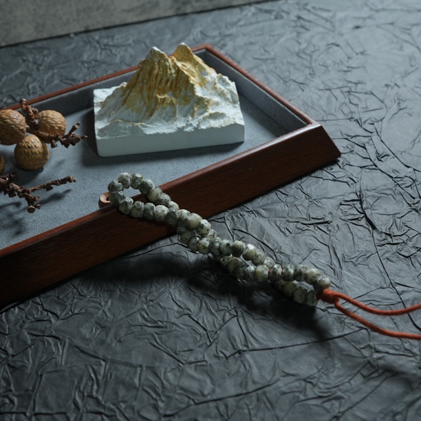 精品级7.7冰糖玉化工费燃烧机星月菩提手串A7.7BTRSJ-5