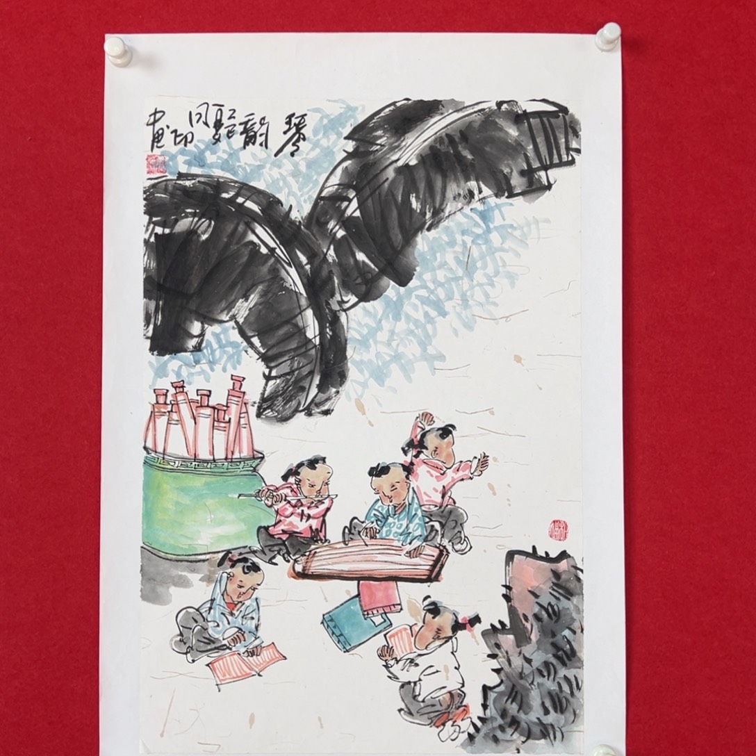 国画绘画国画作品