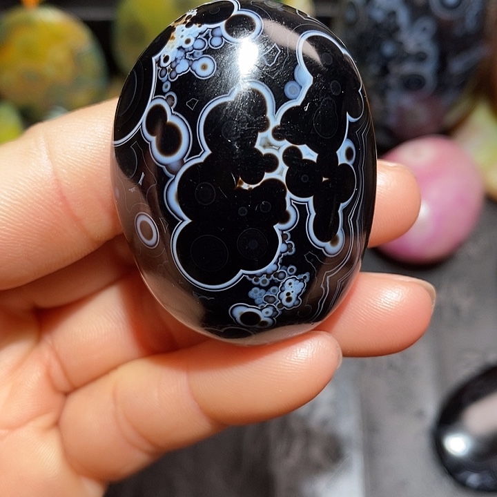 玛瑙/玉髓合金颈饰