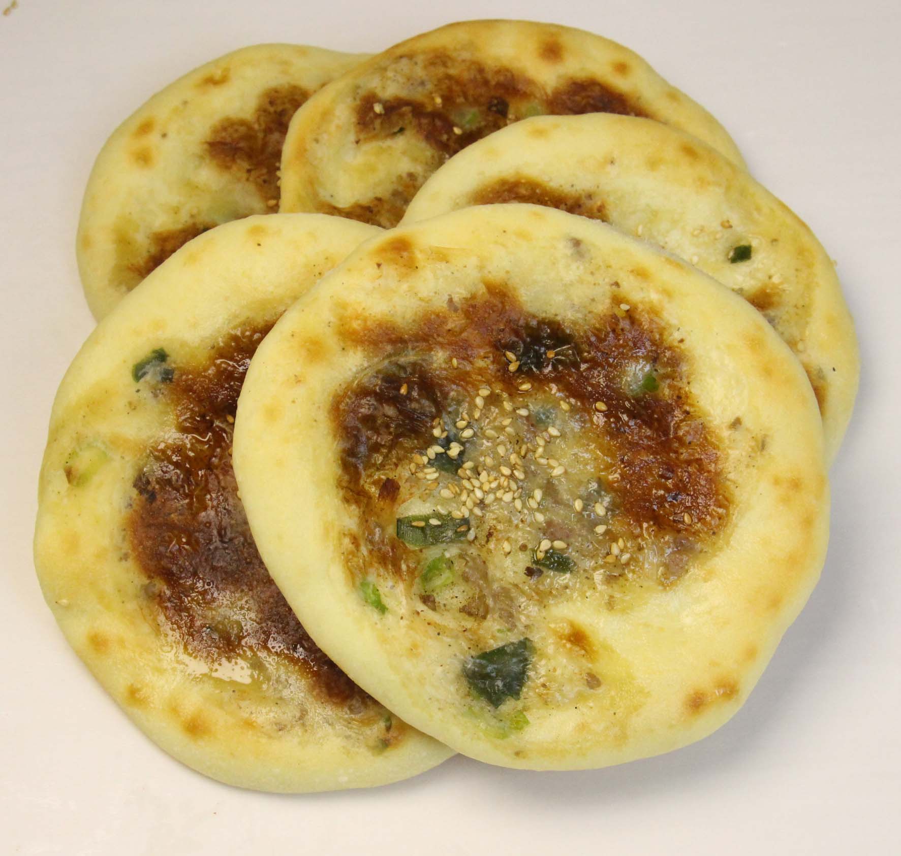 灵璧纯手工制作葱油烧饼安徽皖北特产正宗真空包装开即食