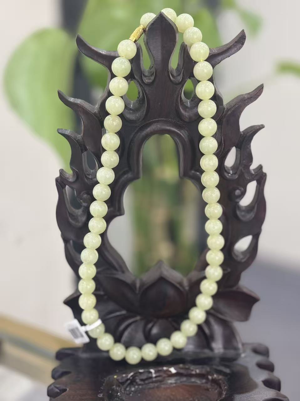 天然和田玉手串-HTY-10064多样性发其一