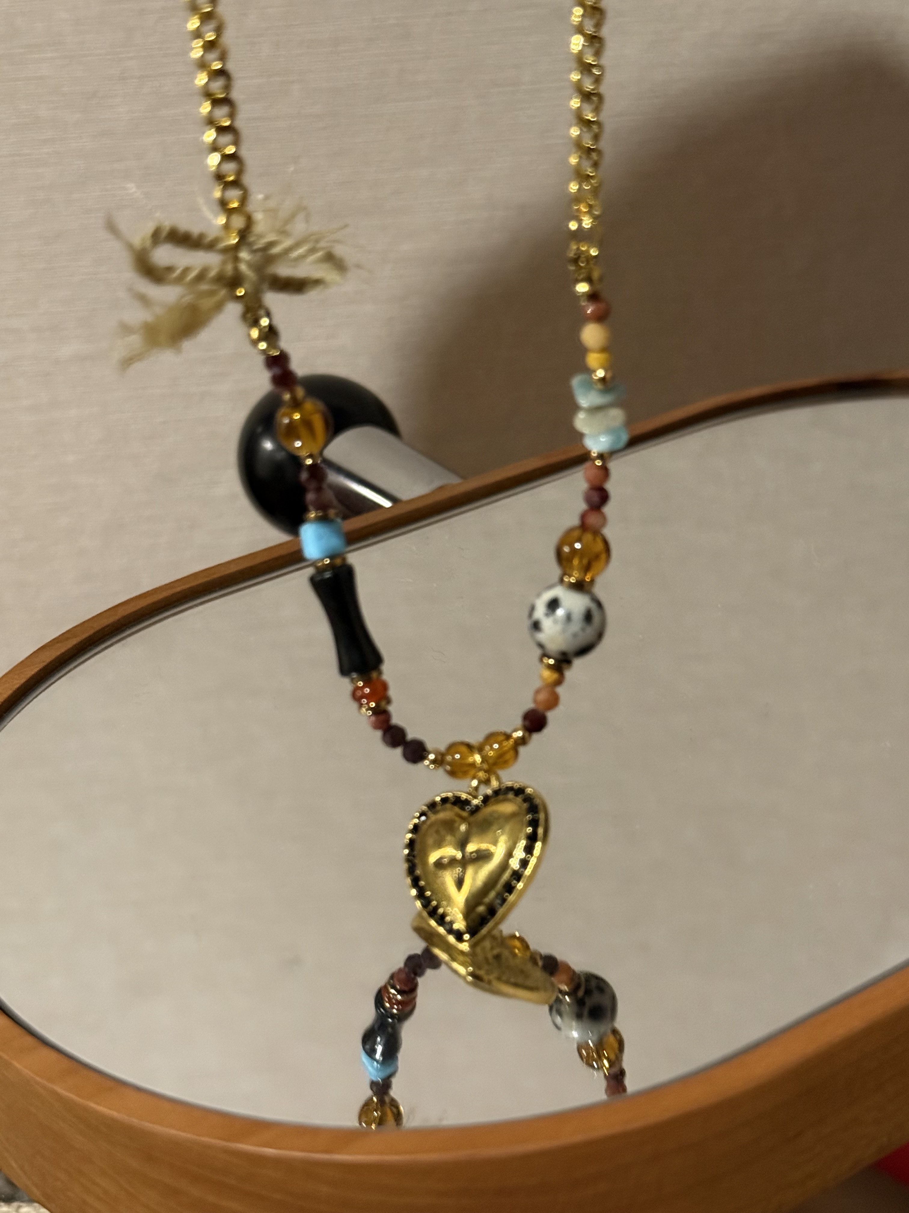 合金项链 秋冬美拉德项链小众高级锁骨链复古百搭中古风11657-01