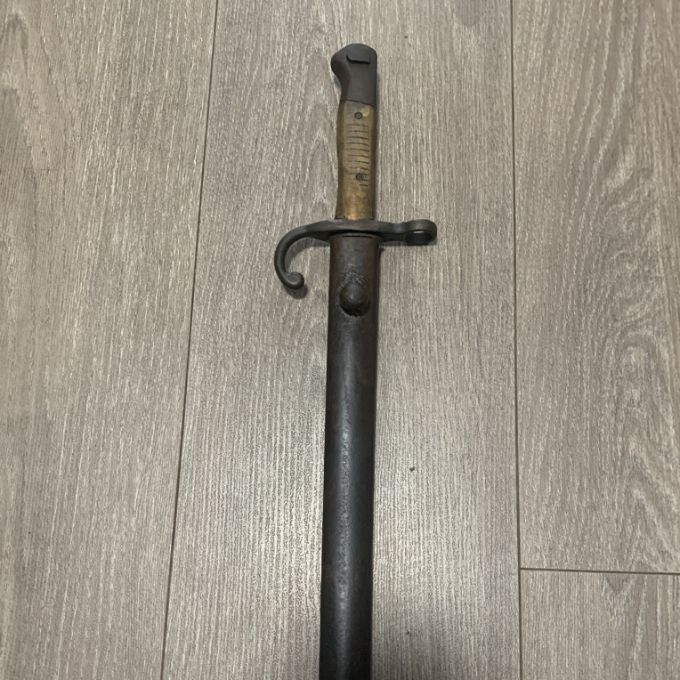 三八手工断打淬火未开刃刀具纯手工铜制手柄适合收藏把玩的